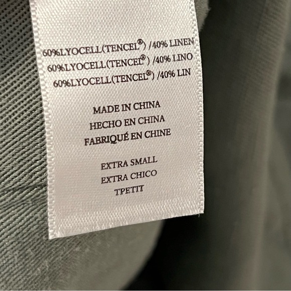 Rails "Sahara" Sage Color Lightweight Military Jacket XS NWT - Picture 9 of 9